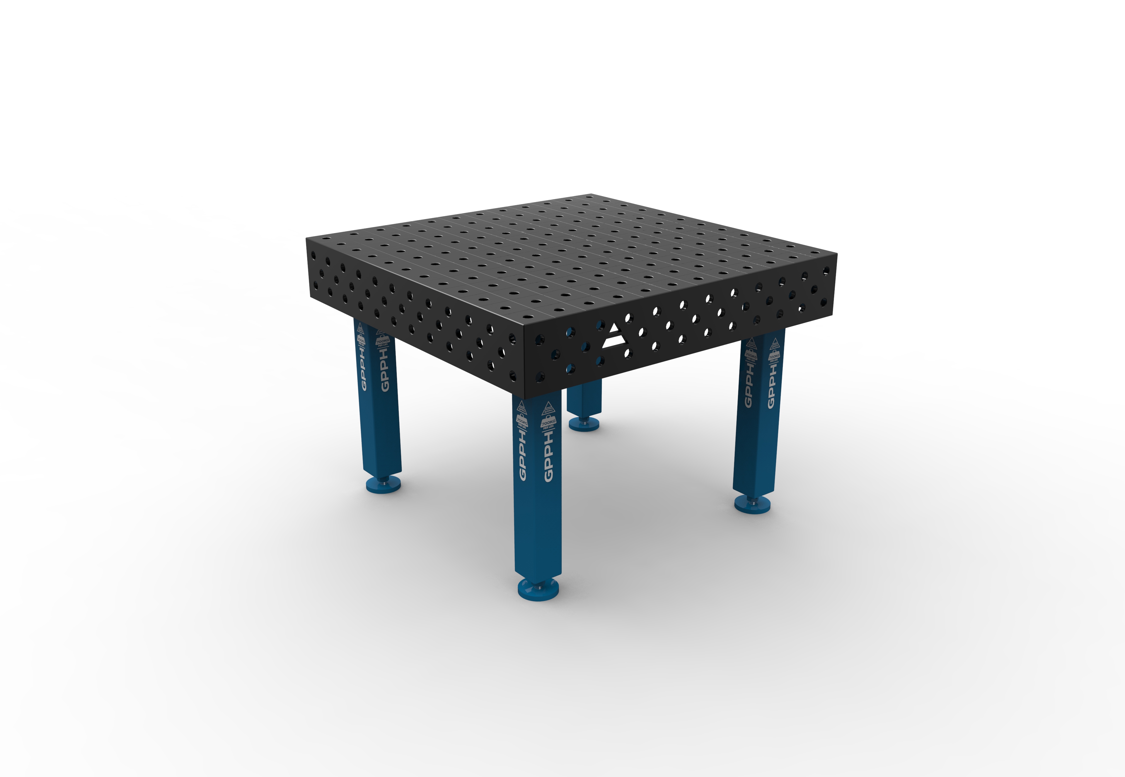 Svejsebord PRO 1200x1200 grid 100x100 Ø28 - System 28